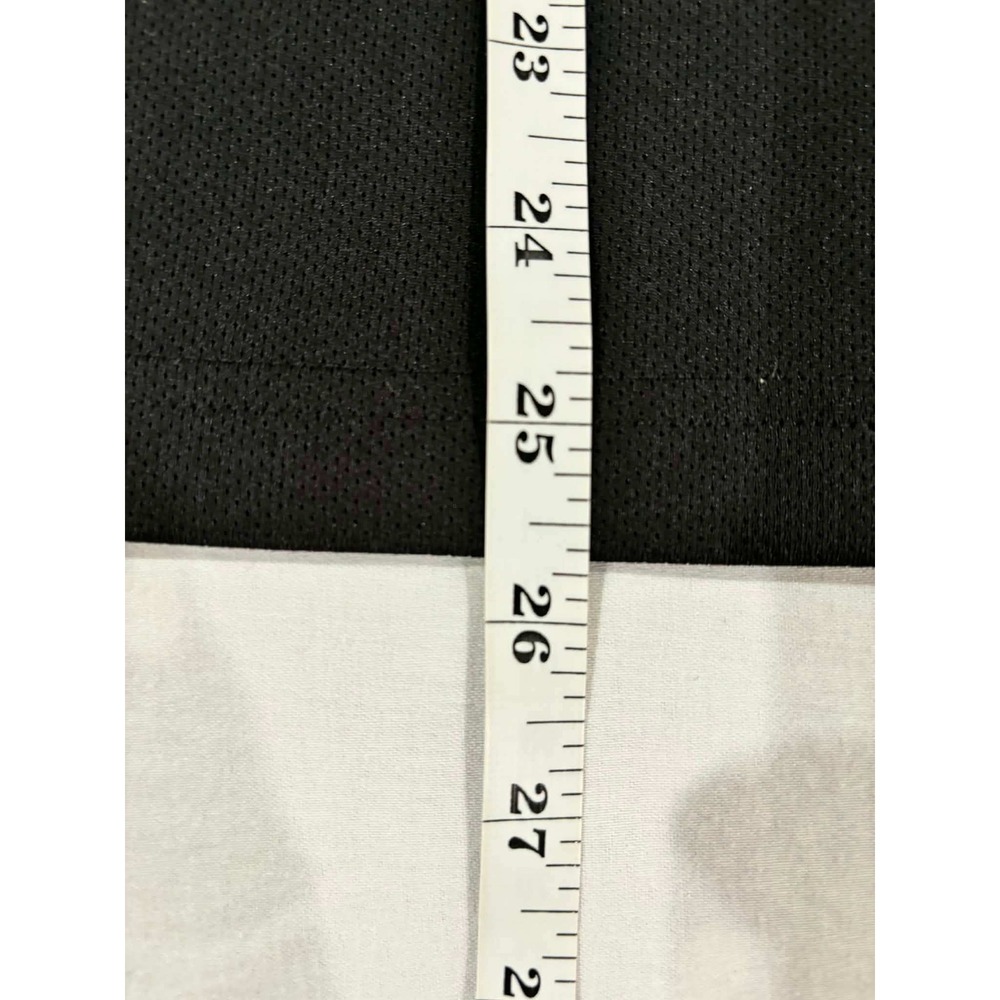 PGA Tour Mens Polo Shirt Large Black Grey Colorblock Performance Golf Mesh Top - Picture 7 of 9
